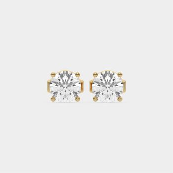 Mystic Shine Studs 14K Yellow Gold