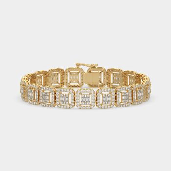 Celestial Charm Bracelet 14K Yellow Gold