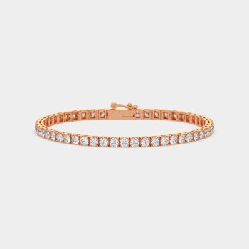 Twilight Glow Bangle 14K Rose Gold