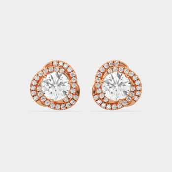 Diamond Dusk Studs 14K Rose Gold