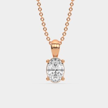 Pure Solitaire 14K Rose Gold