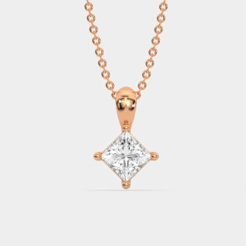 Radiant Emblem 14K Rose Gold