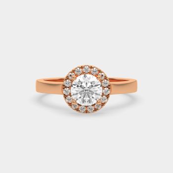 Radiant Eternity 14K Rose Gold