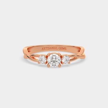 Vintage Poise 14K Rose Gold