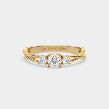 Vintage Poise 14K Yellow Gold