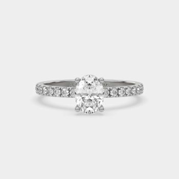 Timeless Radiance 10K White Gold